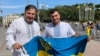 Михаил Саакашвили и Георгий Мумладзе (архивное фото)