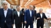Касым-Жомарт Токаев, Садыр Жапаров, Реджеп Тайип Эрдоган, Шавкат Мирзияев. Самарканд (Узбекистан), ноябрь 2022