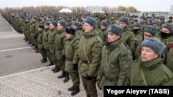 "Казан Экспо" үзәгендә мобилизацияләнүчеләр, 23 октябрь 2022