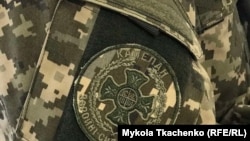 Шеврон військового капелана Української греко-католицької церкви. Фото з особистого архіву Миколи Ткаченка