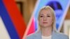 Jekaterina Duncova posle podnošenja kandidature za učešće na predsedničkim izborima u Rusiji, Moskva, 20. decembar 2023.