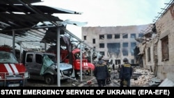 Наслідки попереднього обстрілу Дніпра, 22 травня 2023 року