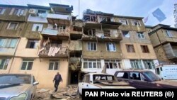 Ստեփանակերտ, Լեռնային Ղարաբաղ, 19-ը սեպտեմբերի, 2023թ.