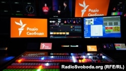 Azatlyk Radiosynyň Ukrain gullugynyň Kiýewdäki býurosy (arhiw surat)