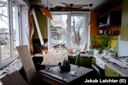 Кухня в будинку Олексія Савкевича в Авдіївці, березень 2023 року