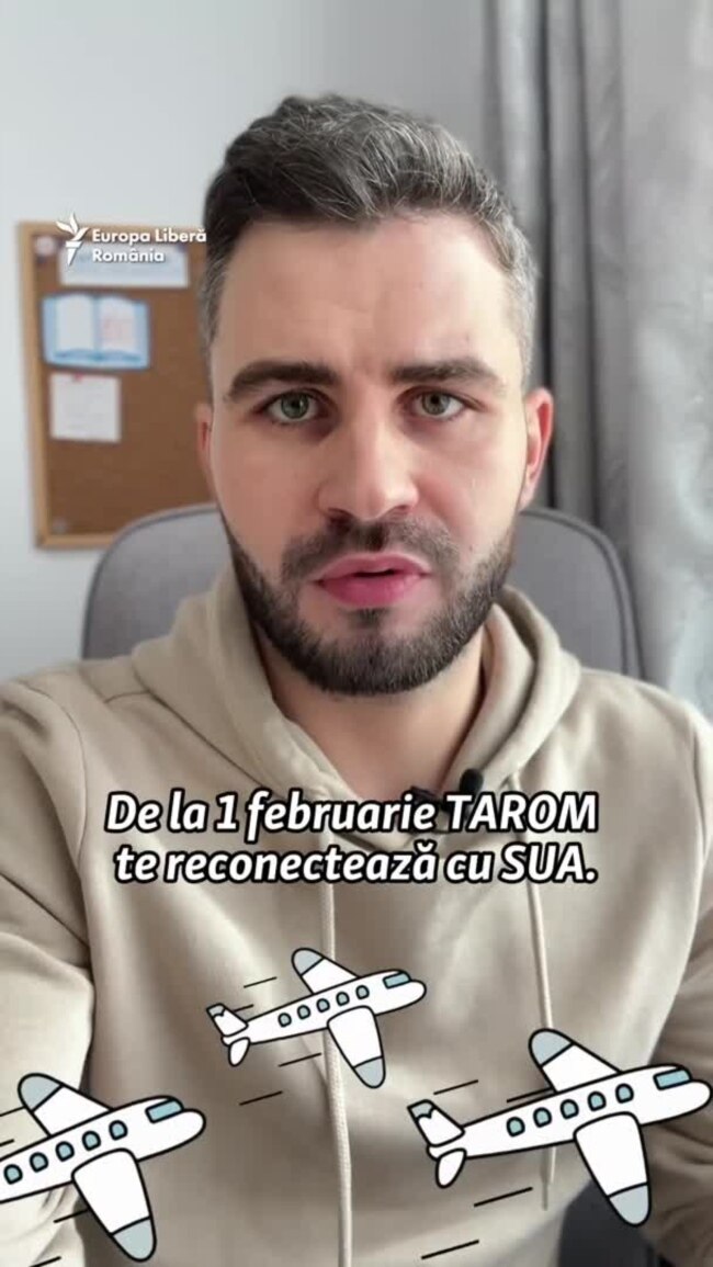 Reclamă înșelătoare de la TAROM pentru zboruri transatlantice