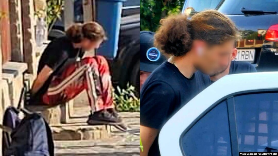 Vlad Pascu, tânărul acuzat că a lovit un grup de tineri după ce s-a urcat sub influența drogurilor la volan, fotografiat la scurt timp după accident.