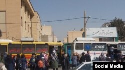 دبیرستانی دخترانه در تهران که هدف حمله با گاز قرار گرفت