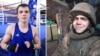 Боксер Максим Галінічев і десятиборець Володимир Андрощук 