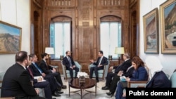Արտգործնախարար Միրզոյանին Դամասկոսում ընդունել է Սիրիայի նախագահ Բաշար Ալ-Ասադը։ 23-ը փետրվարի, 2023 թ.