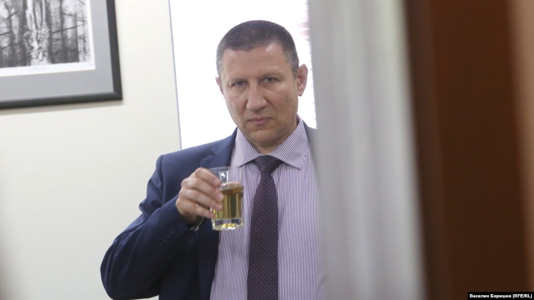 Борислав Сарафов , който стана временен главен прокурор след уволнението на Иван Гешев.