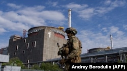 Російські військові на території окупованої ЗАЕС, травень 2022 рік