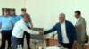 Armenia - Former President Serzh Sarkisian arrives for a court hearing in Yerevan, August 10, 2023.