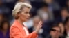 Președinta Comisiei Europene, Ursula von der Leyen, rostește discursul anual privind starea Uniunii Europene, în care detaliază planurile și strategiile sale de viitor, în Parlamentul European, 13 septembrie 2023, Strasbourg, Franța.
