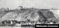 Київ, малюнок 1651 року
