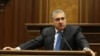 Armenia - Opposition deputy Artur Khachatrian speaks in the Armenian parliament, Yerevan, February 6, 2024.