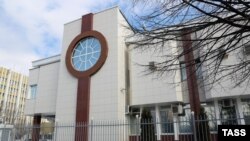 Здание югоосетинского Нацбанка в Цхинвали