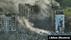Місто Бахмут на Донеччині, 26 квітня 2023 року