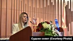 Весна Дамева, претседателка на Судски совет.