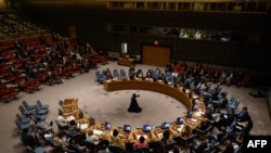 US - A Security Council meeting at the United Nations headquarters in New York, August 11, 2022.