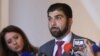 Armenia - Davit Sanasarian, the head of the State Overisght Service, speaks to journalists in Yerevan, June 21, 2018.