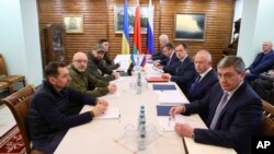 Բելառուս - Ռուս - ուկրաինական բանակցությունների երրորդ փուլը, Բելովեժյան թավուտ, 7-ը մարտի, 2022թ․ 