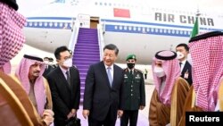 ورود شی جینپینگ، رئیس جمهوری چین به عربستان