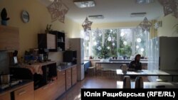 Шелтер для переселенців у Дніпрі, кухня