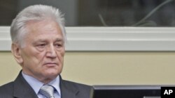 Momčilo Perišić u sudnici