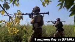 Бійці російського добровольчого корпусу на передовій, літо 2022 року