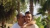 Iran -- Iranian protester who was killed in aftermath Mahsa's death Proteste Milan Haghighi (R) with his father Salim.