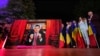 Джорджэ Сім’ён выступае пасьля выбараў 4 траўня 