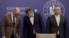 Nicolae Ciucă, Kelemen Hunor și Marcel Ciolacu, liderii Coaliției. Problema ocolirii UDMR la împărțirea posturilor de la ANRE s-ar putea amplifica în perioada următoare, odată cu pregătirea componenței viitorului guvern.