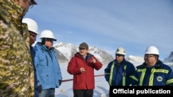 Акылбек Жапаров "Кумтөр", алтын кенинде. 13-ноябрь, 2021-жыл