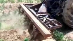 Уништување посеви на марихуана и опиум во Авганистан