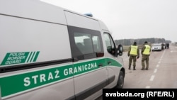 На мяжы Польшчы і Беларусі. Архіўнае фота