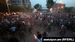 Բողոքի ակցիա Երևանում, հունիս, 2022թ.