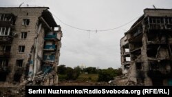 Ізюм пасьля расейскай акупацыі ў верасьні 2022 году. Ілюстрацыйнае фота