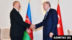 Թուրքիայի նախագահ Ռեջեփ Էրդողան և Ադրբեջանի նախագահ Իլհամ Ալիև, արխիվ