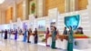 Hasyl baýramy mynasybetli guralan azyk sergisi. Aşgabat, noýabr. 2021-nji ýyl (illýustrasiýa suraty)
