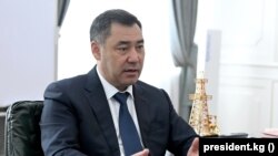 Садыр Жапаров. 