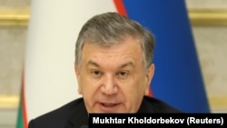 Өзбекстандын президенти Шавкат Мирзиёев. 15-апрель, 2019-жыл.