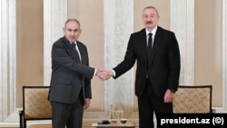 Никол Пашинян и Ильхам Алиев