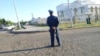 Polisiýa Türkmenabadyň köçesini petikledi. (arhiw suraty)