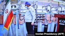 تصویری از ویدئوی ضبط‌شده از تاسیسات غنی‌سازی اورانیوم نطنز ایران؛ عکس از آرشیو