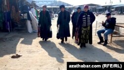 Lebap welaýatynyň Farap etrabynyň bazary, Türkmenistan
