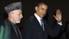Predsednik SAD Barak Obama i predsednik Avganistana Hamid Karzai u predsedničkoj palati u Kabulu, 28. mart 2010.