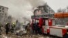Наслідки російського ракетного удару у Полтаві, де загинули троє людей, ще 10 поранені, 1 лютого 2025 року 