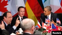 ХIолланди-- G-7 лидерш цхьаьнакхетта ХIаагехь. Охан 24, 2014