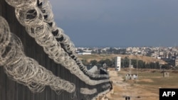 مرز بین مصر و نوار غزه در شهر رفح؛ جمعه ۲۷ بهمن